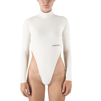 Hinnominate  T-Shirts & Poloshirts Butterweier Rollkragen-Body mit hohem Be günstig online kaufen