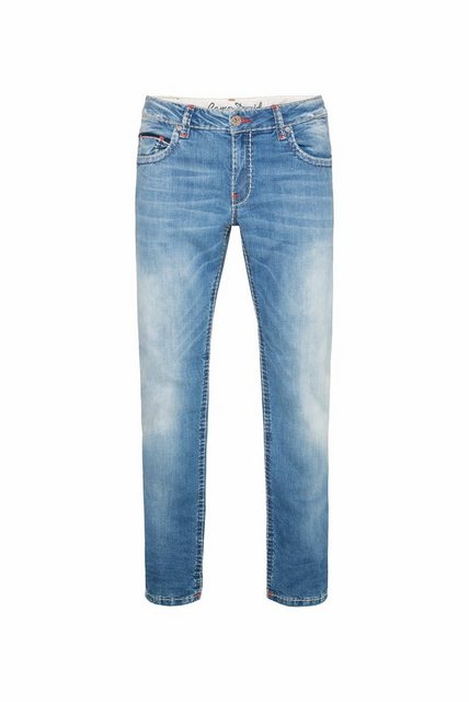 CAMP DAVID Loose-fit-Jeans mit markanten Nähten und Stretch günstig online kaufen