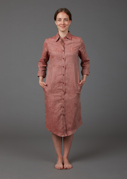 Hanf-hemdblusenkleid Julia günstig online kaufen