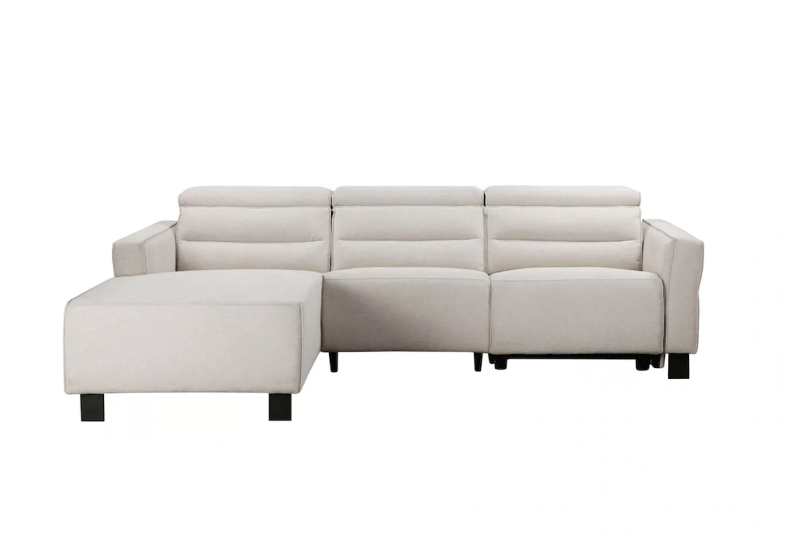 Places of Style Ecksofa "Carpari, L-Form, 263 cm, mit manueller o. elektris günstig online kaufen