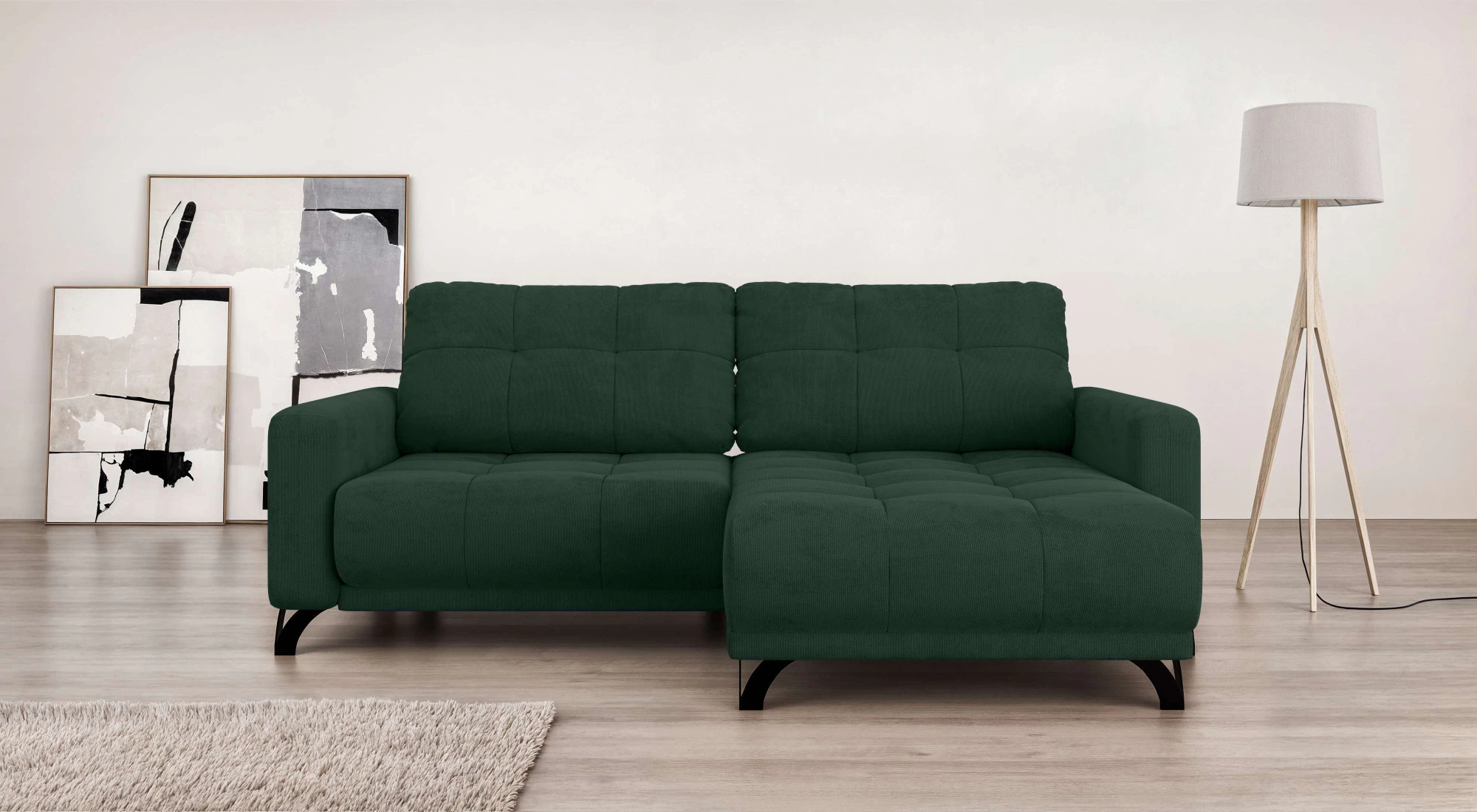 INOSIGN Ecksofa "FAIRVIEW mit verstellbaren Rückenlehne, Maße B/T/H: 234/17 günstig online kaufen