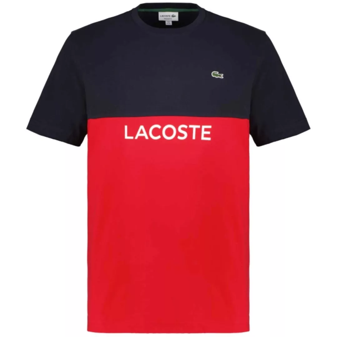 LACOSTE T-Shirt im Colorblock-Design günstig online kaufen