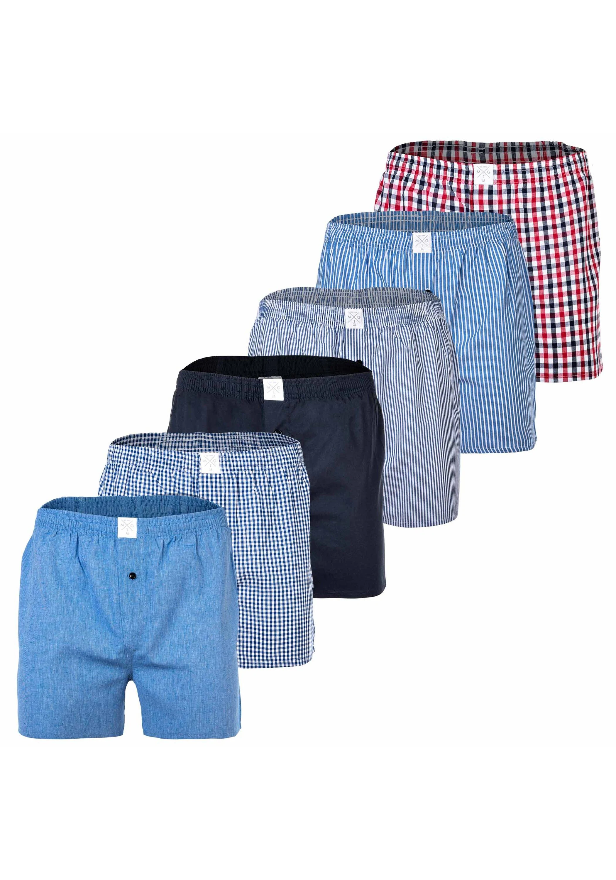 MG-1 Boxershorts "Web-Boxershorts 6er Pack" günstig online kaufen