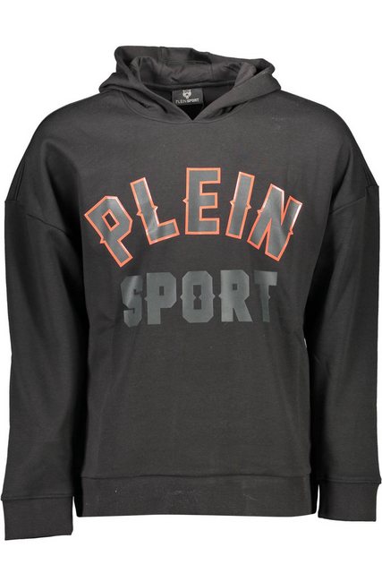 PLEIN SPORT Sweatshirt Stylisches Schwarzes Herren Sweatshirt mit Kapuze günstig online kaufen