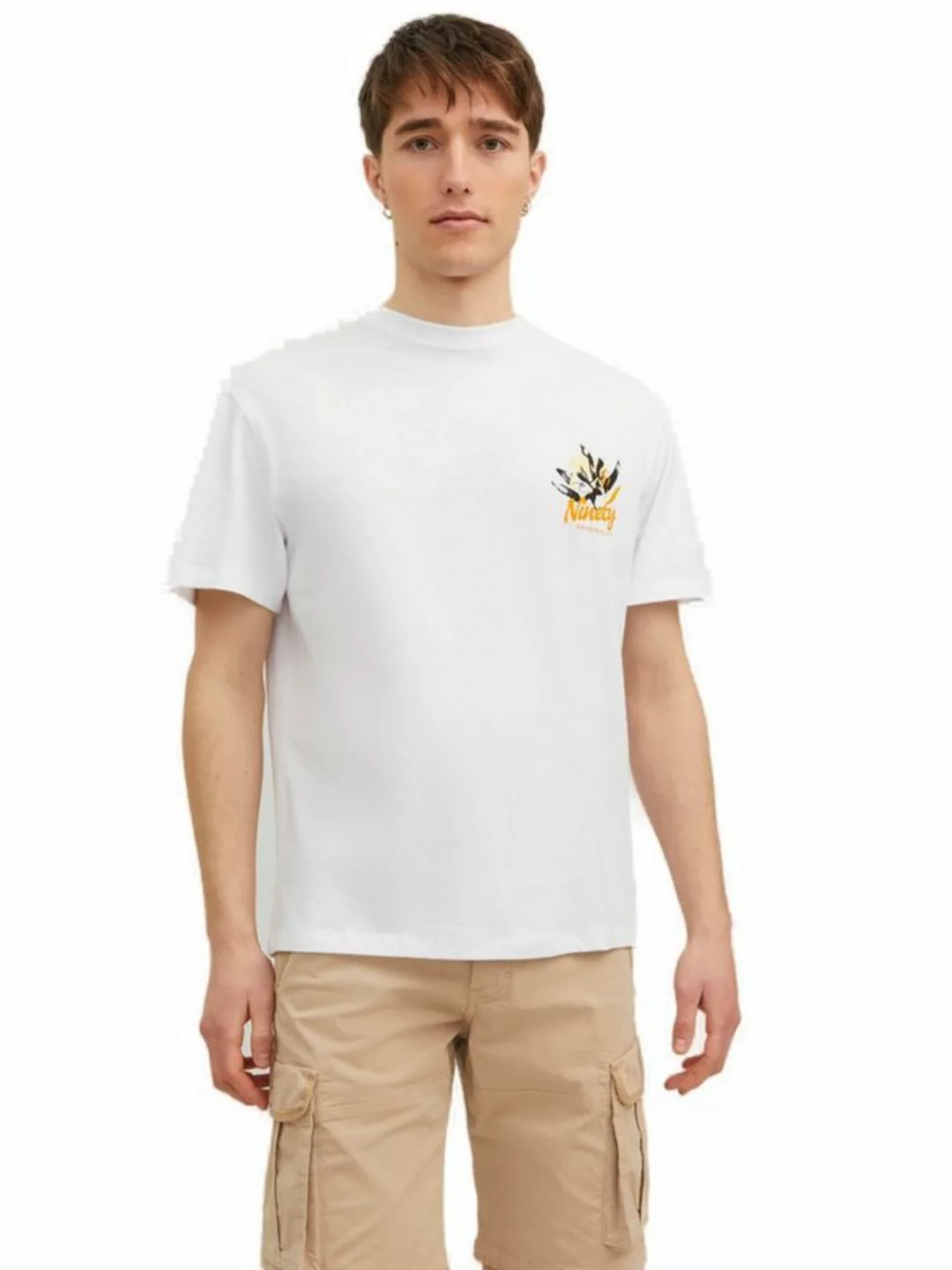 Jack & Jones T-Shirt JORCABANA BACK (1-tlg) aus Baumwolle günstig online kaufen