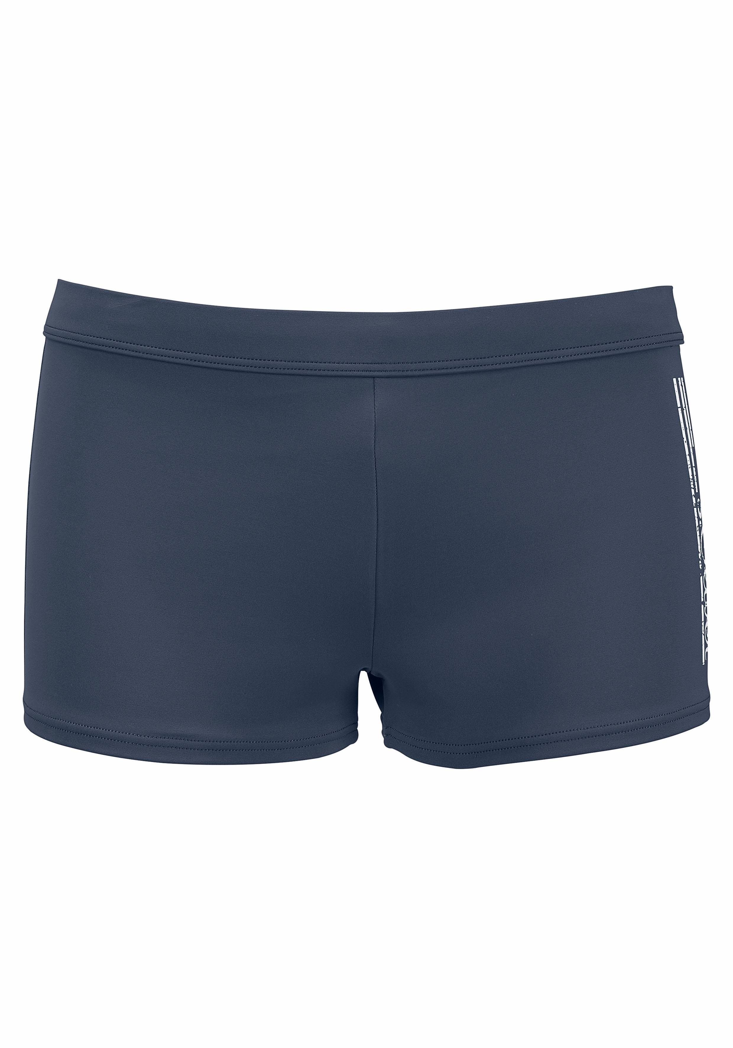 s.Oliver Boxer-Badehose mit Logoschriftzug im coolen günstig online kaufen