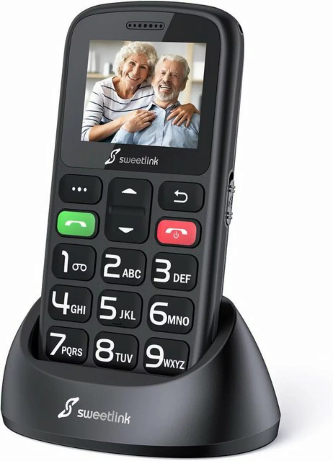 SweetLink S2PLUS ohne Vertrag Seniorenhandy (4,50 cm/1,77 Zoll, Dual-SIM, S günstig online kaufen
