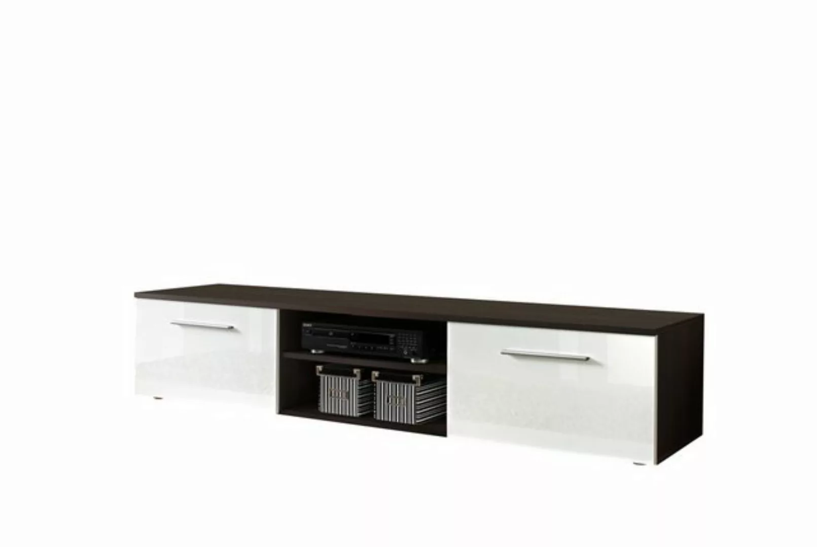 ASM-Moebel TV-Schrank TV Tisch Lowboard TV Board Unterschrank BONO II mit H günstig online kaufen