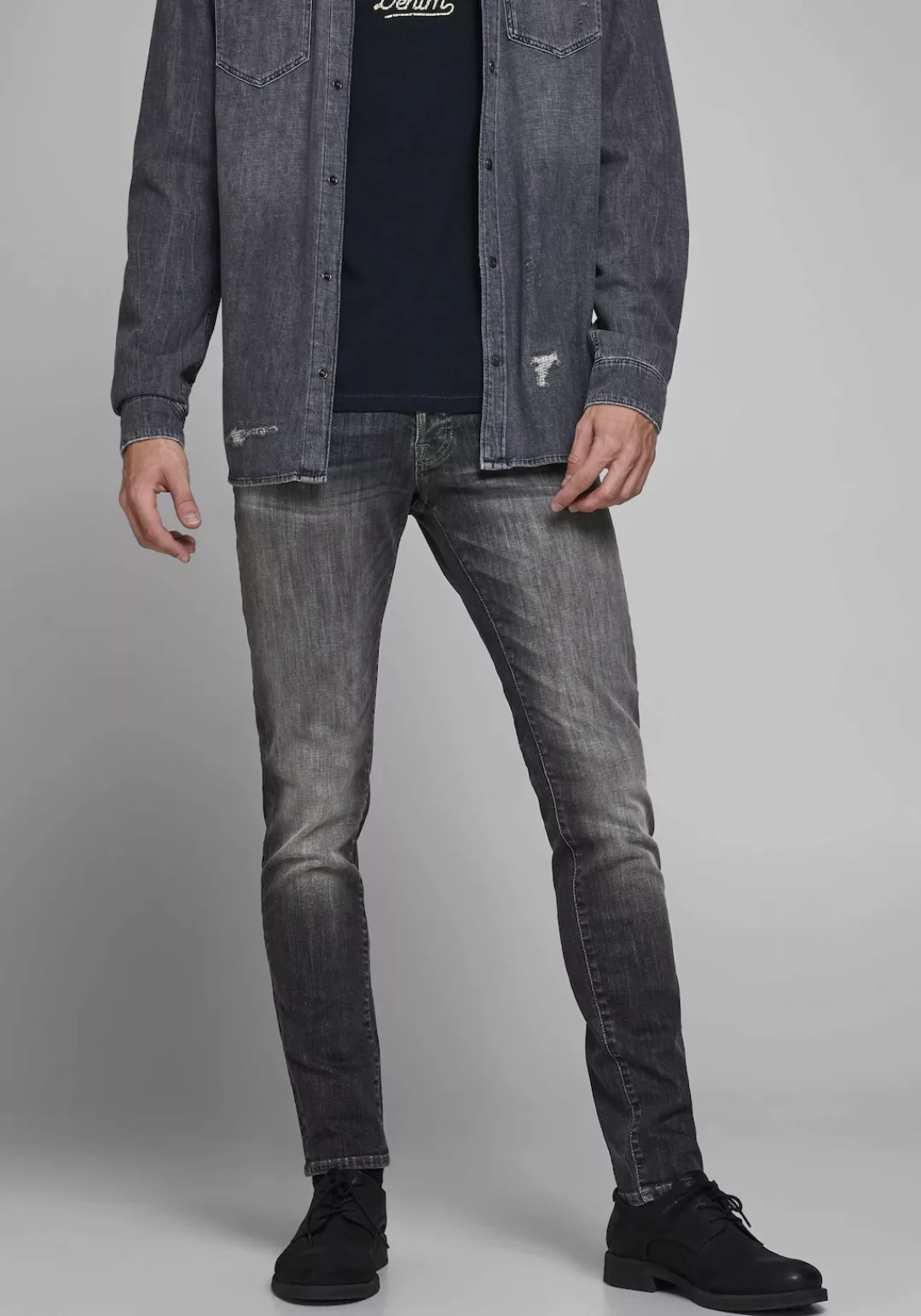 Jack & Jones Slim-fit-Jeans "JJIGLENN JJFOX AGI 304 50SPS NOOS" günstig online kaufen