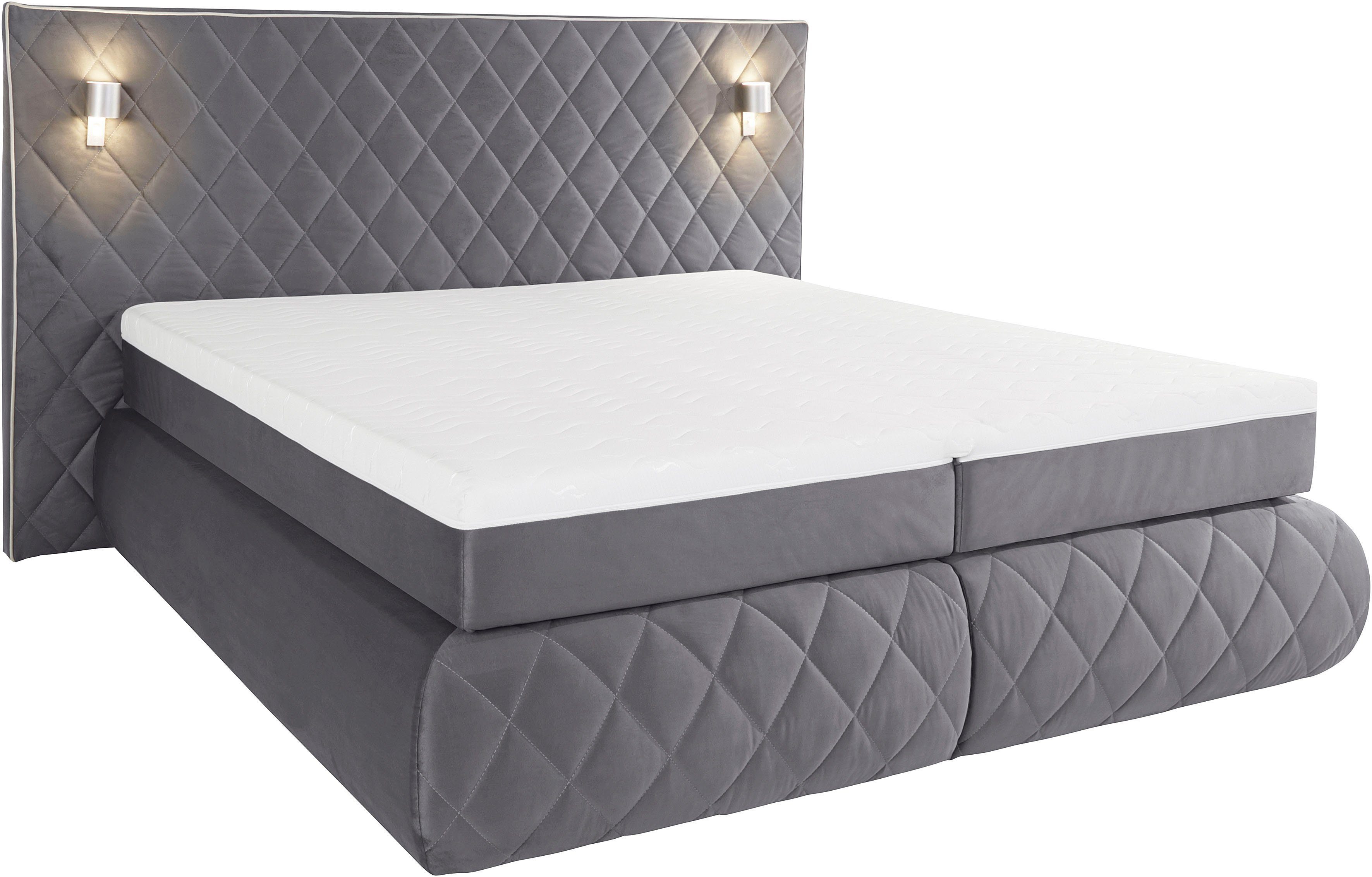 Places of Style Boxspringbett Alaric, wahlweise günstig online kaufen