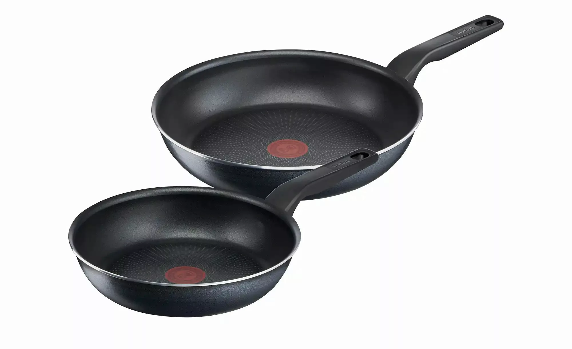 Tefal 2er-Pfannenset  XL Force ¦ schwarz ¦ Aluminium Töpfe & Pfannen & Zube günstig online kaufen