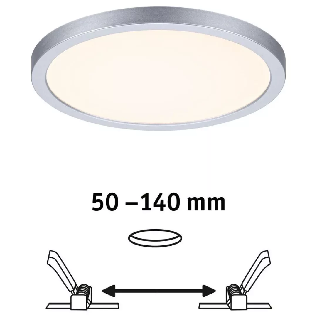 Paulmann LED-Panel Areo 3.000K rund chrom 17,5cm günstig online kaufen