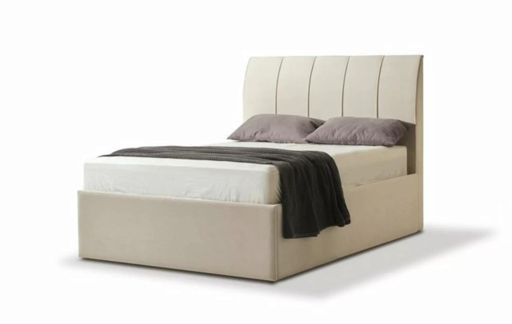 Möbelland24 Polsterbett Polsterbett Bow mit Bettkasten verschiedene Größen günstig online kaufen