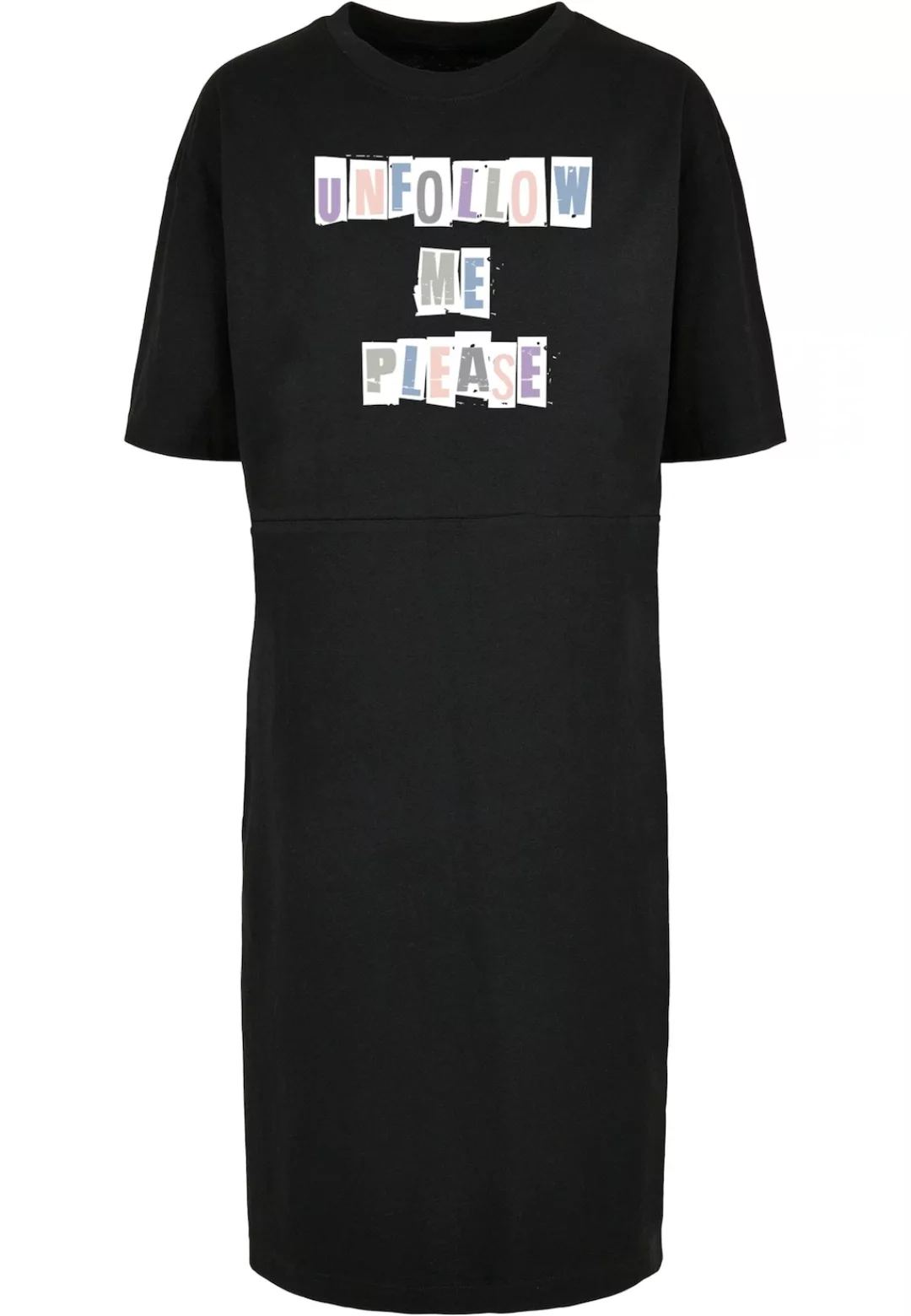 Merchcode Shirtkleid "Merchcode Damen Ladies Please Organic Oversized Slit günstig online kaufen