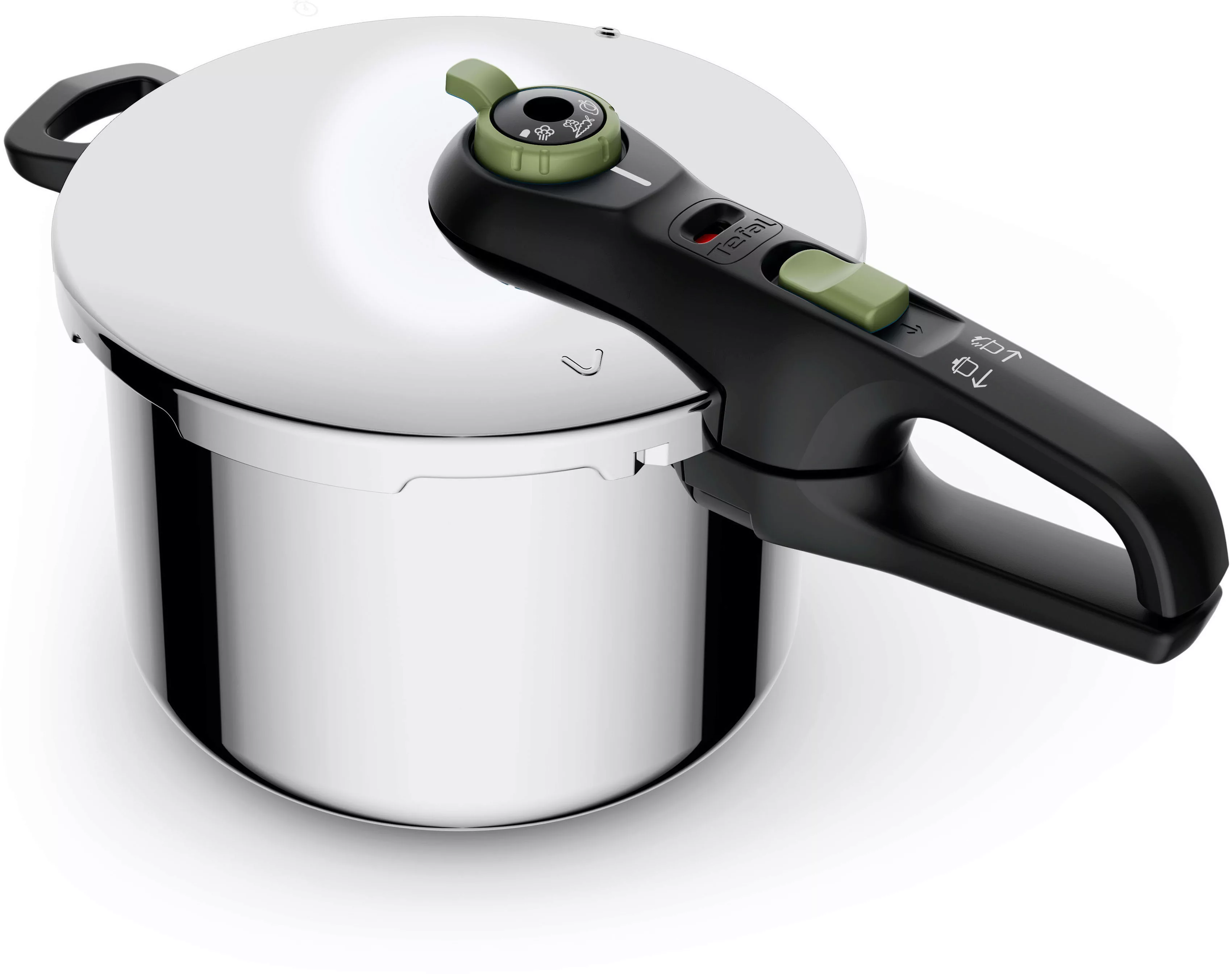 Tefal Schnellkochtopf Secure Trendy silber Edelstahl günstig online kaufen