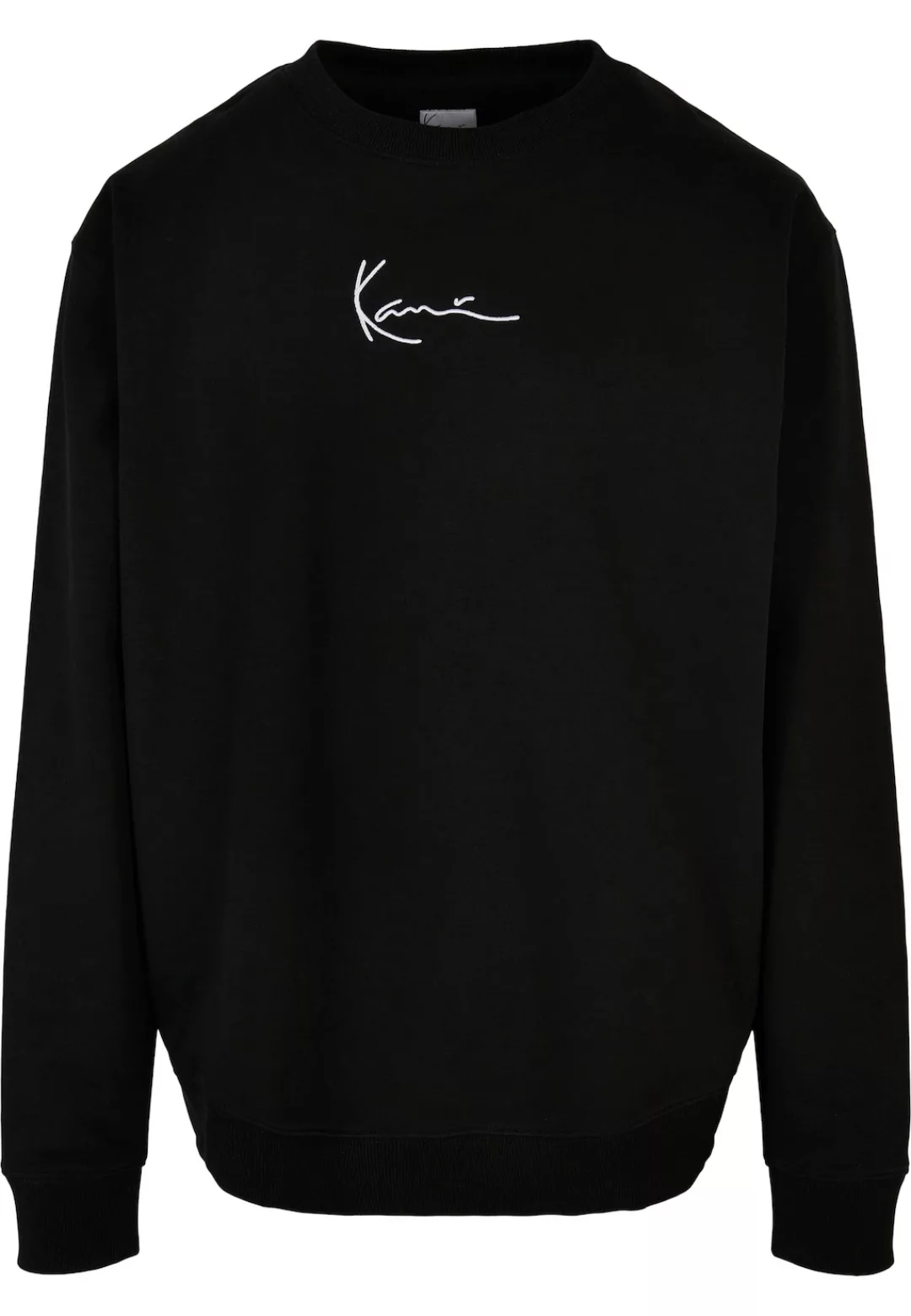 Karl Kani Rundhalspullover "Karl Kani Herren KKMQ12003BLK Small Signature C günstig online kaufen