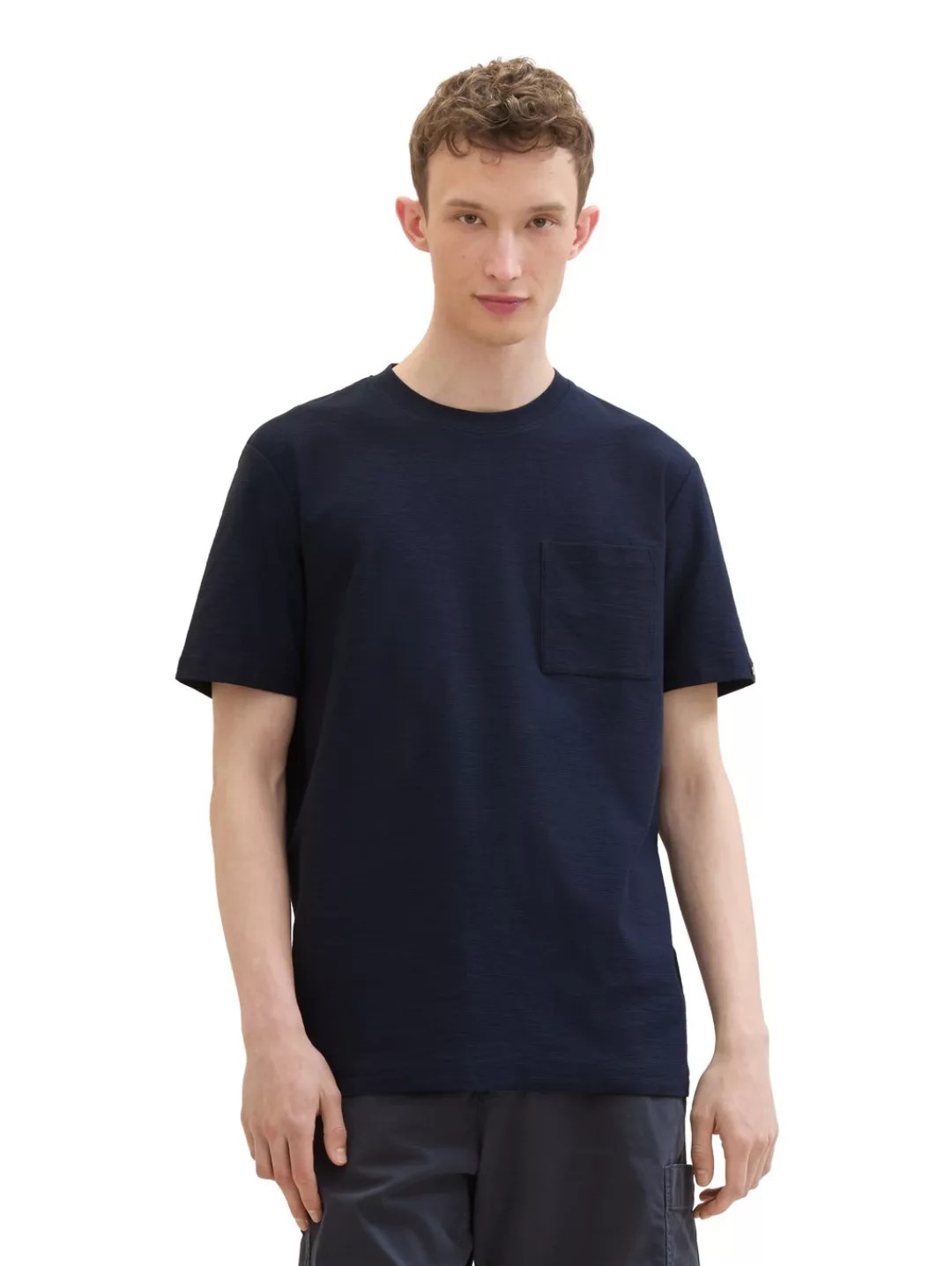 TOM TAILOR Denim Rundhalsshirt kurzarm günstig online kaufen