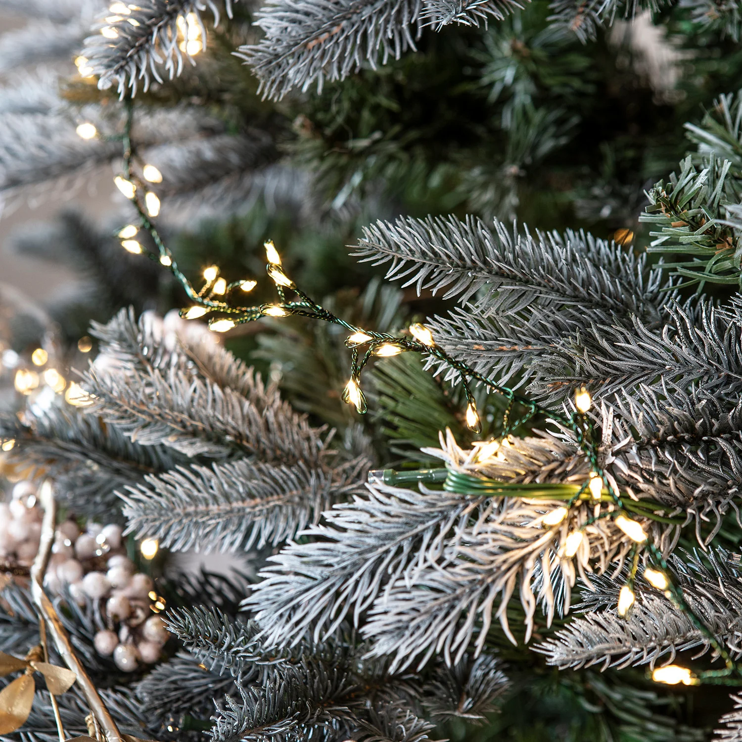 1200er LED Micro Cluster Lichterkette Weihnachtsbaumbeleuchtung günstig online kaufen