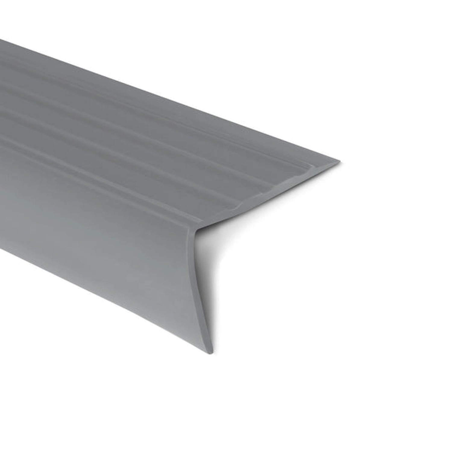 KARAT Stufenkantenprofil Toronto - Treppenkantenprofil Grau 40 x 25 x 1200 günstig online kaufen