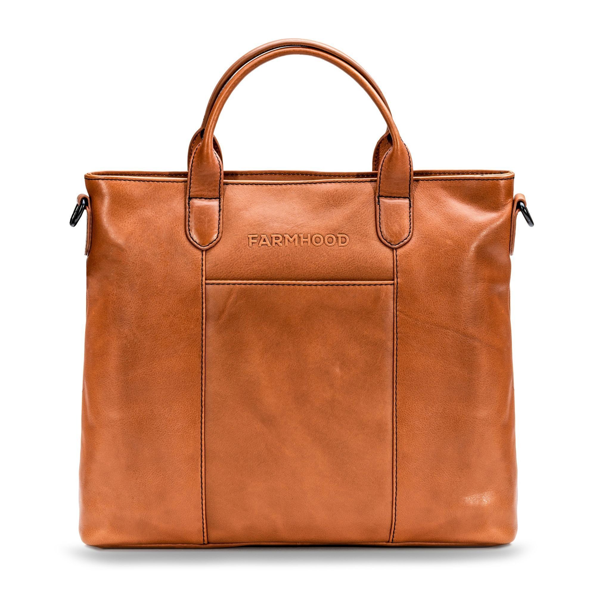 Farmhood Henkeltasche Memphis, Leder günstig online kaufen