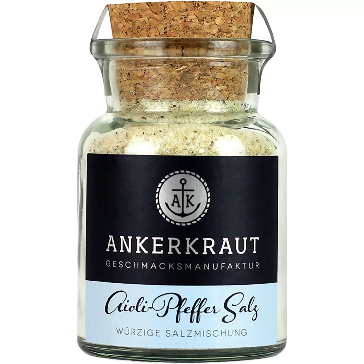 Ankerkraut Aioli-Pfeffer Salz im Korkglas 155g günstig online kaufen