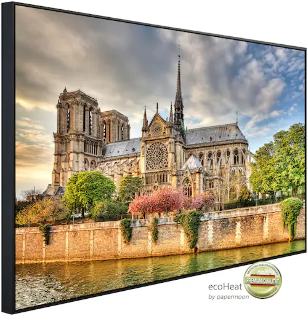 Papermoon Infrarotheizung »Notre Dame de Paris«, sehr angenehme Strahlungsw günstig online kaufen
