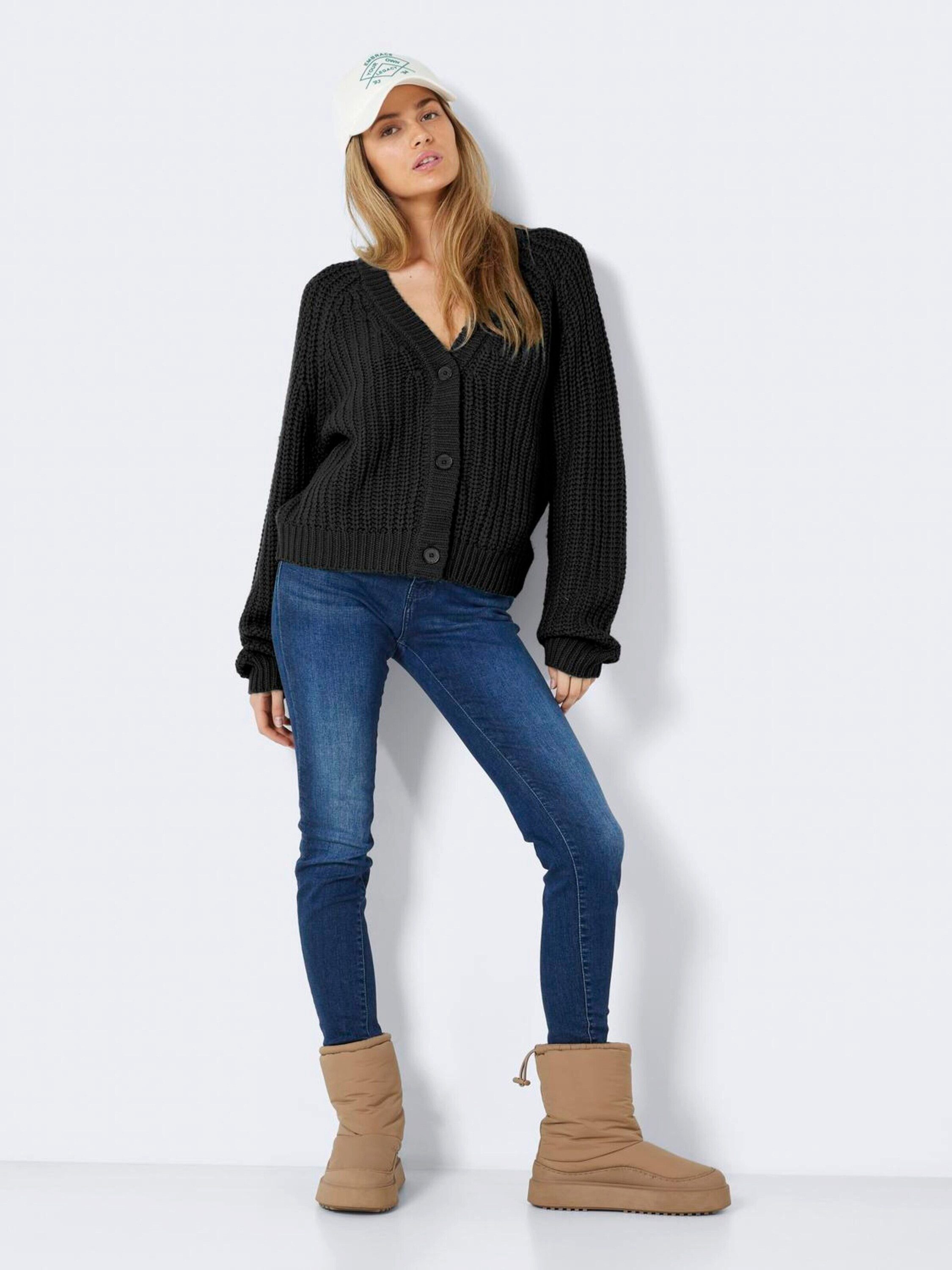 Noisy may Strickjacke CHARLIE (1-tlg) Plain/ohne günstig online kaufen