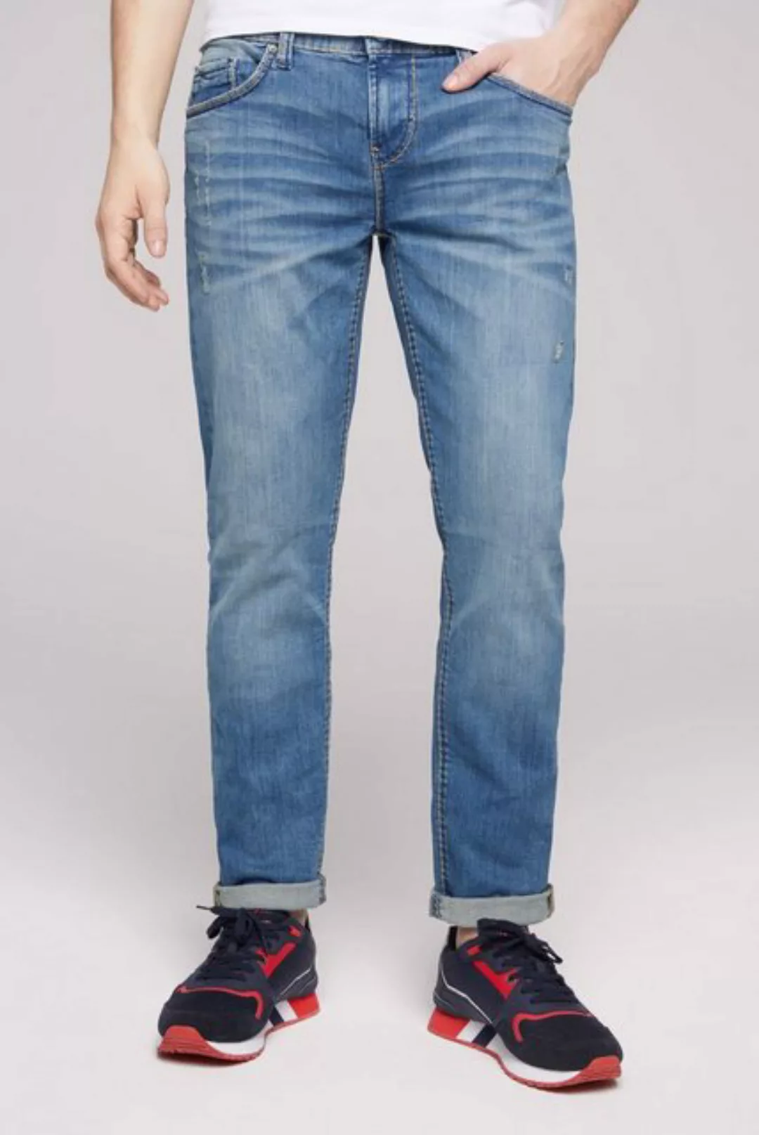 CAMP DAVID Regular-fit-Jeans mit niedriger Leibhöhe günstig online kaufen