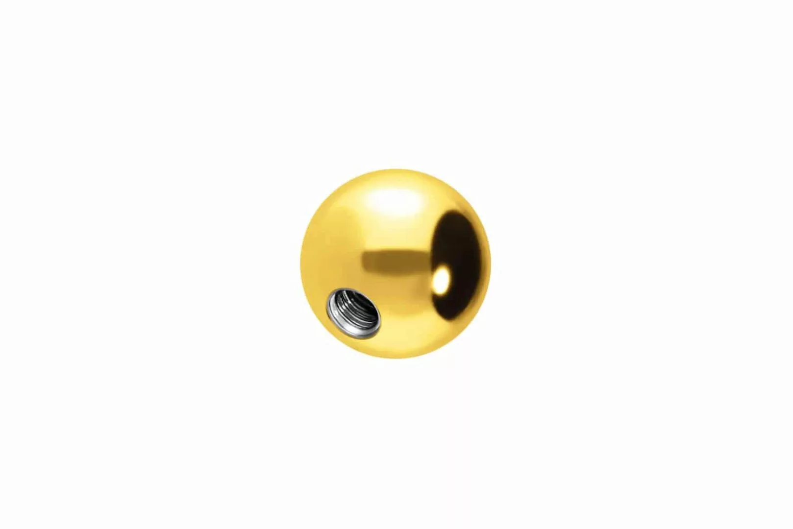 PIERCINGLINE Piercing-Set Chirurgenstahl Schraubkugel (Schraub-Aufsätze / günstig online kaufen