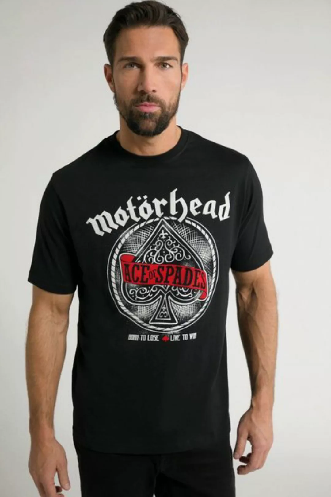 JP1880 T-Shirt T-Shirt Bandshirt Motörhead Halbarm bis 8 XL günstig online kaufen