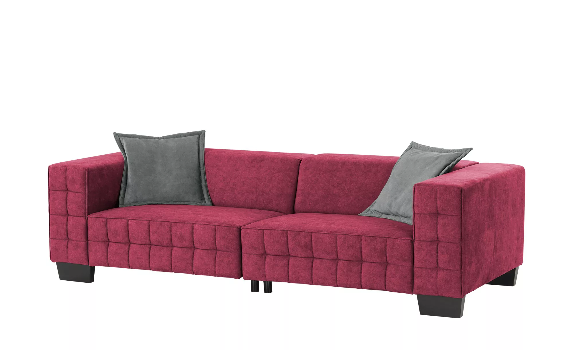 smart Big Sofa  Delilah ¦ rot ¦ Maße (cm): B: 255 H: 69 T: 106.0 Polstermöb günstig online kaufen