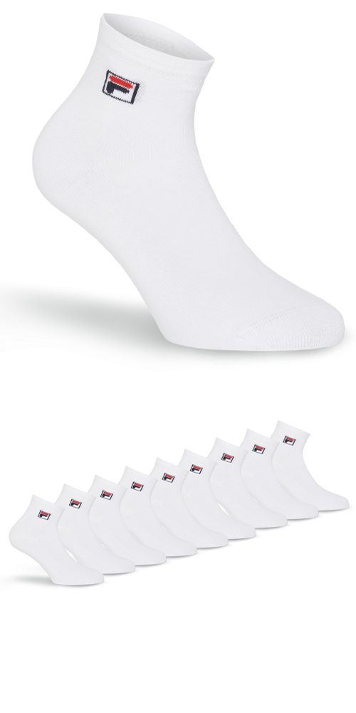 Fila Kurzsocken "UNISEX QUARTER PLAIN SOCKS", (9 Paar), mit klassischem Log günstig online kaufen