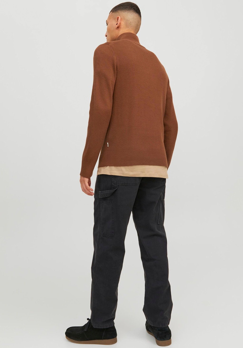 Jack & Jones Stehkragenpullover JPRCCPERFECT KNIT HALF ZIP SN günstig online kaufen