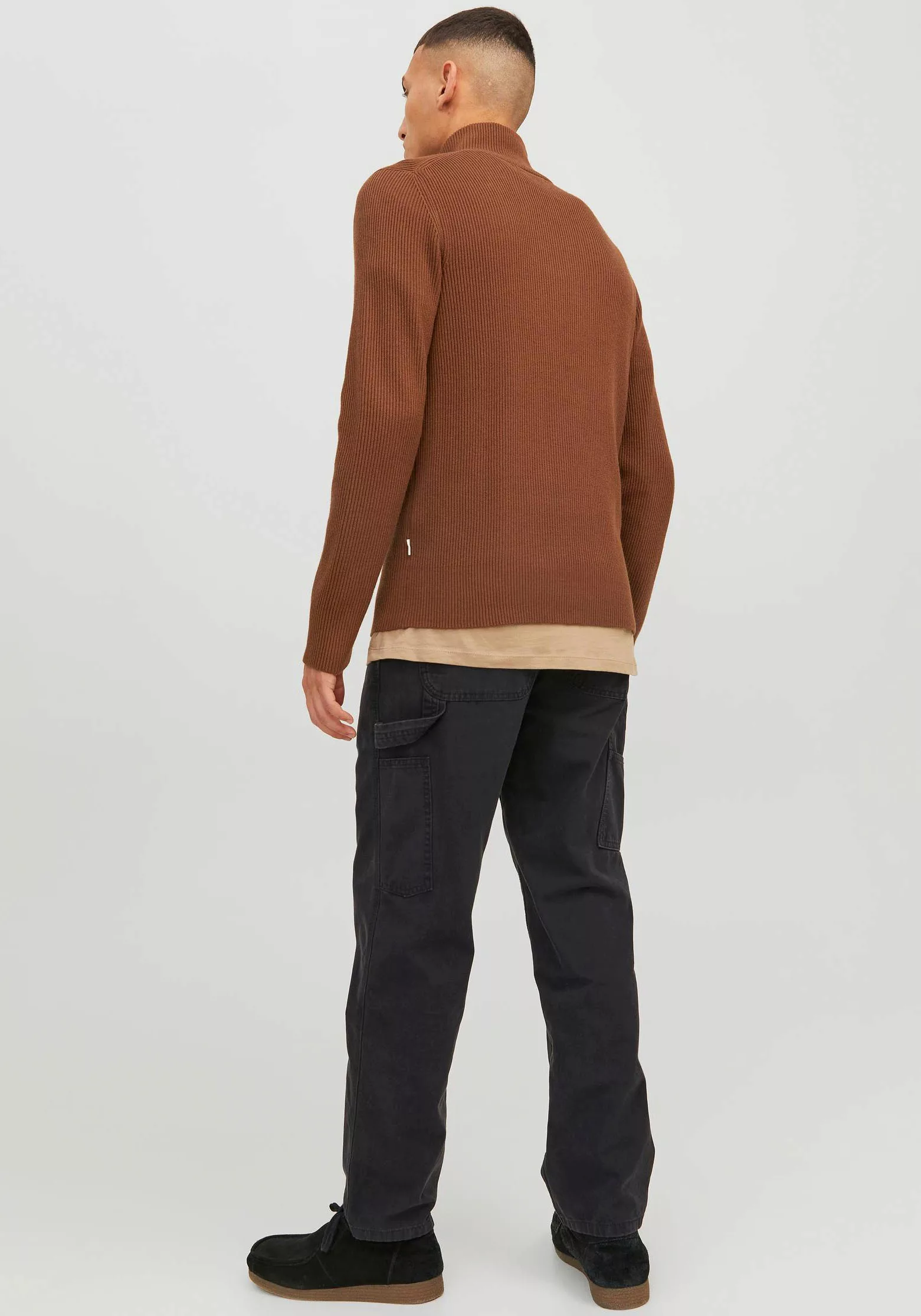 Jack & Jones Stehkragenpullover JPRCCPERFECT KNIT HALF ZIP SN günstig online kaufen