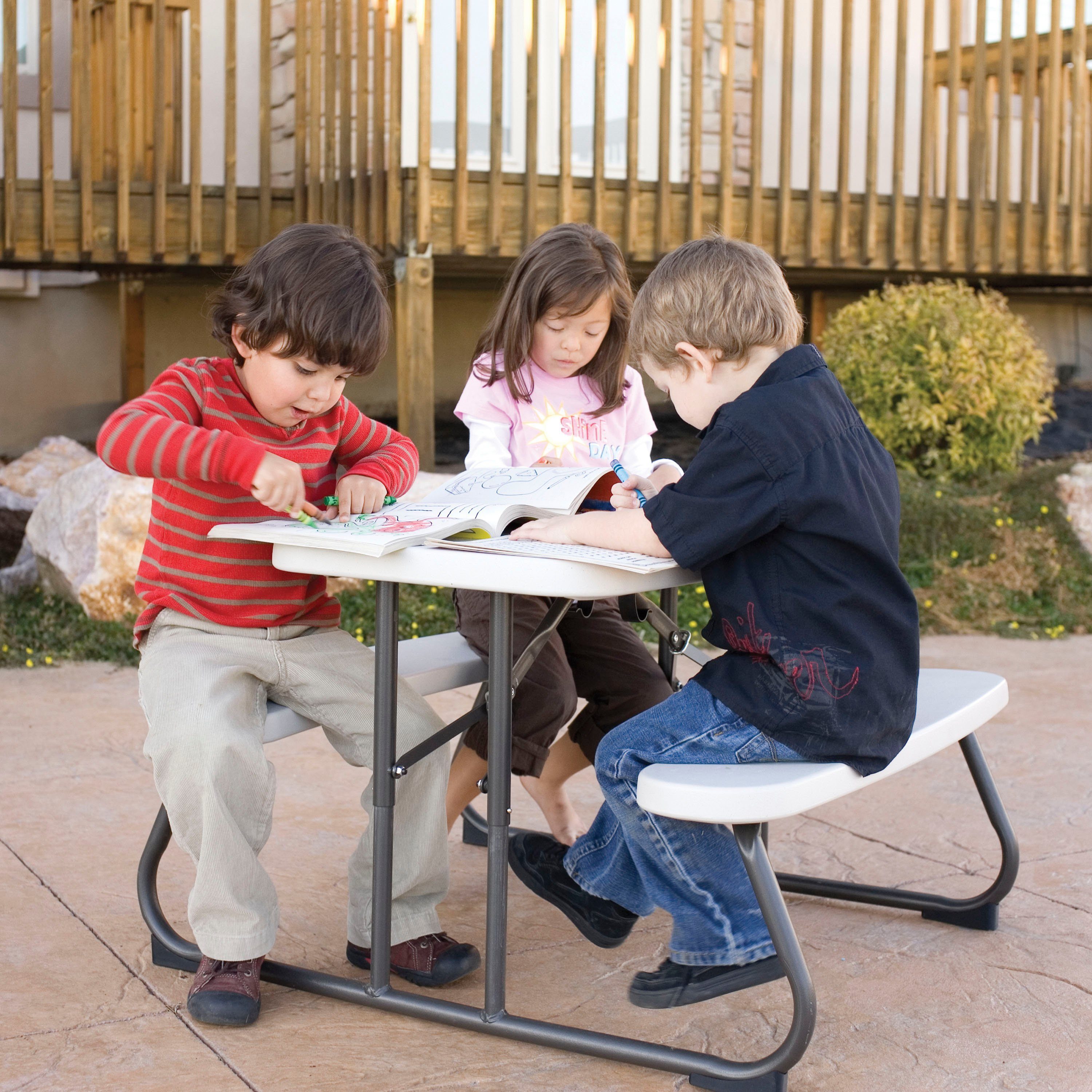 TP Toys Garten-Kindersitzgruppe Picknickgarnitur, klappbar, schnell günstig online kaufen