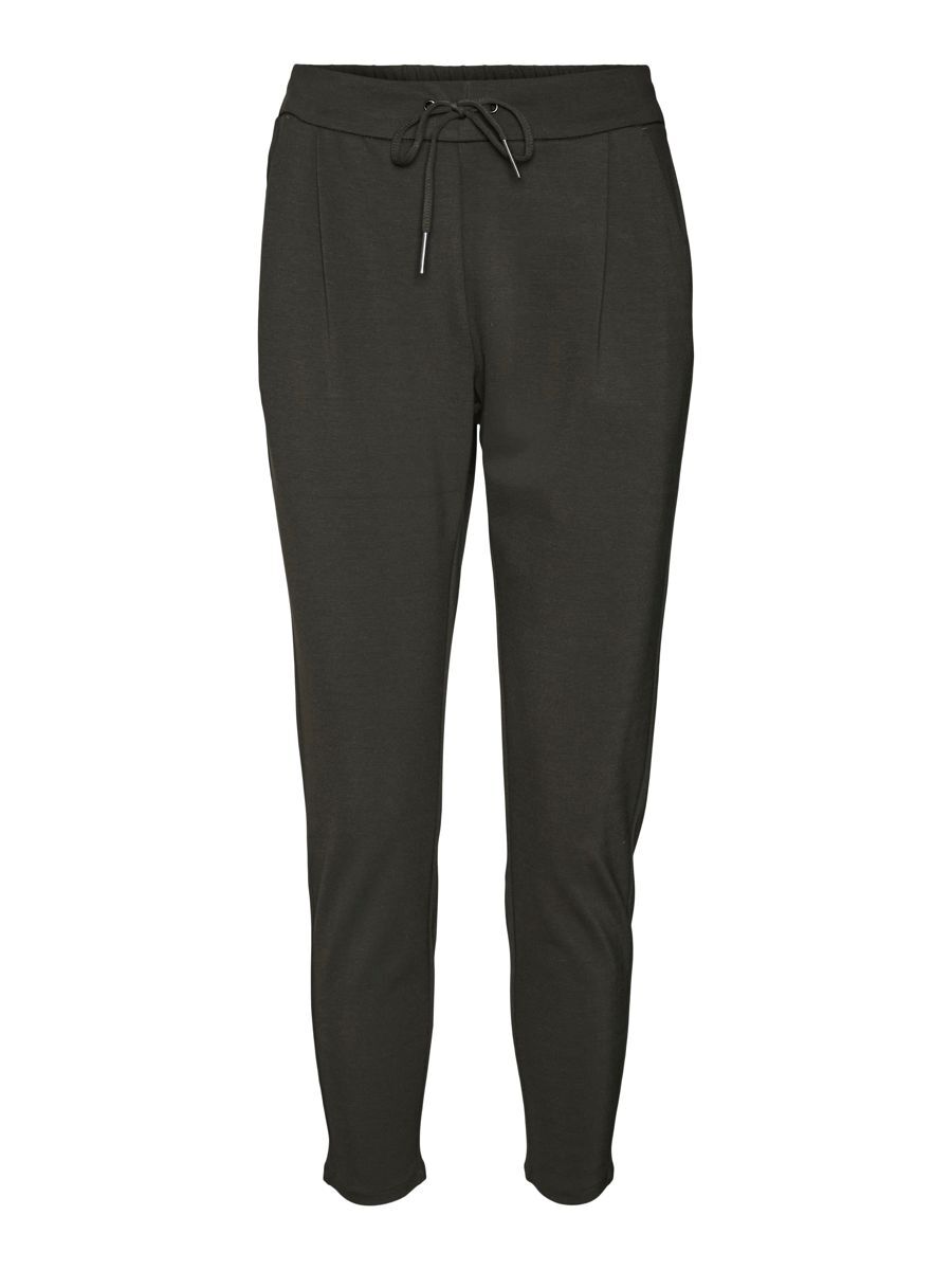 VERO MODA Knöchellange Low Rise Loose Fit Kordelzug Hose Damen Grün günstig online kaufen