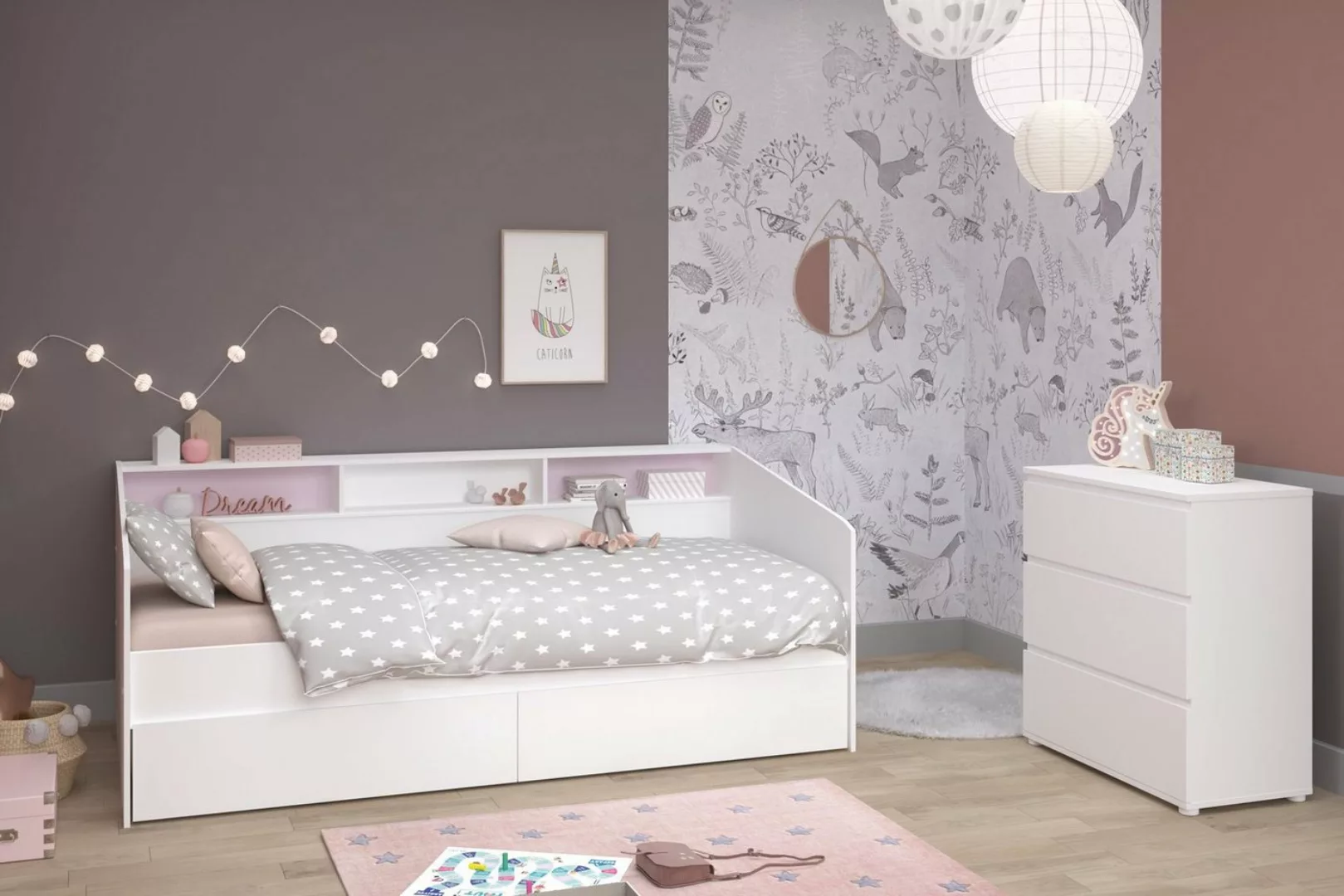 Parisot Stauraumbett Parisot Sleep 15-Kinder-und Jugendzimmer Stauraumbett günstig online kaufen