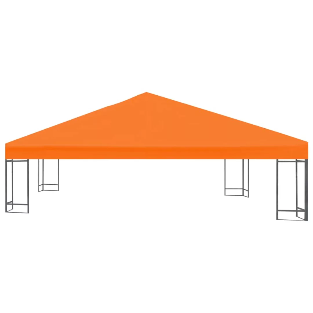 Pavillondach 310 G/m² 3x3 M Orange günstig online kaufen