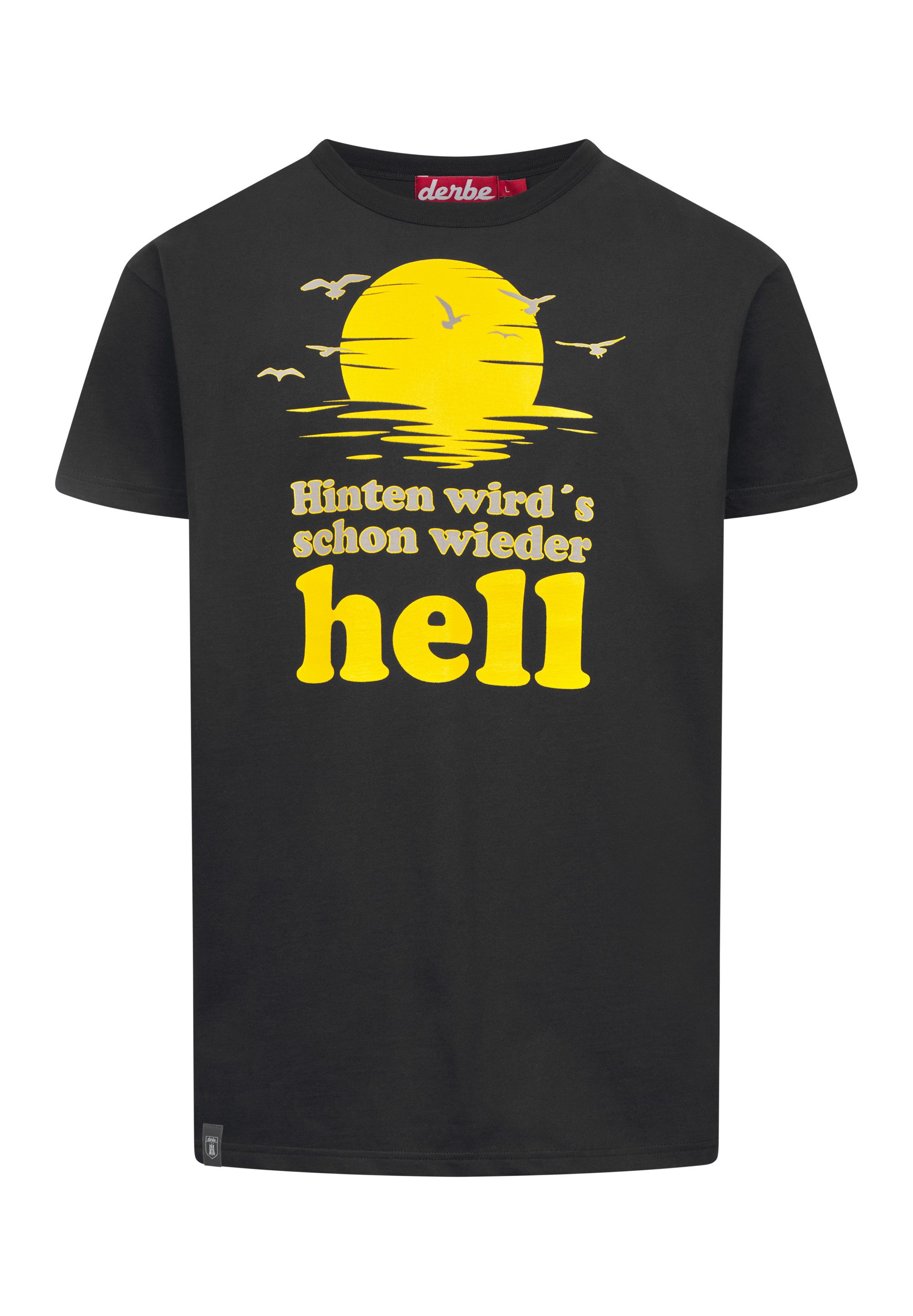 Derbe Print-Shirt Hinten wird´s schon wieder günstig online kaufen