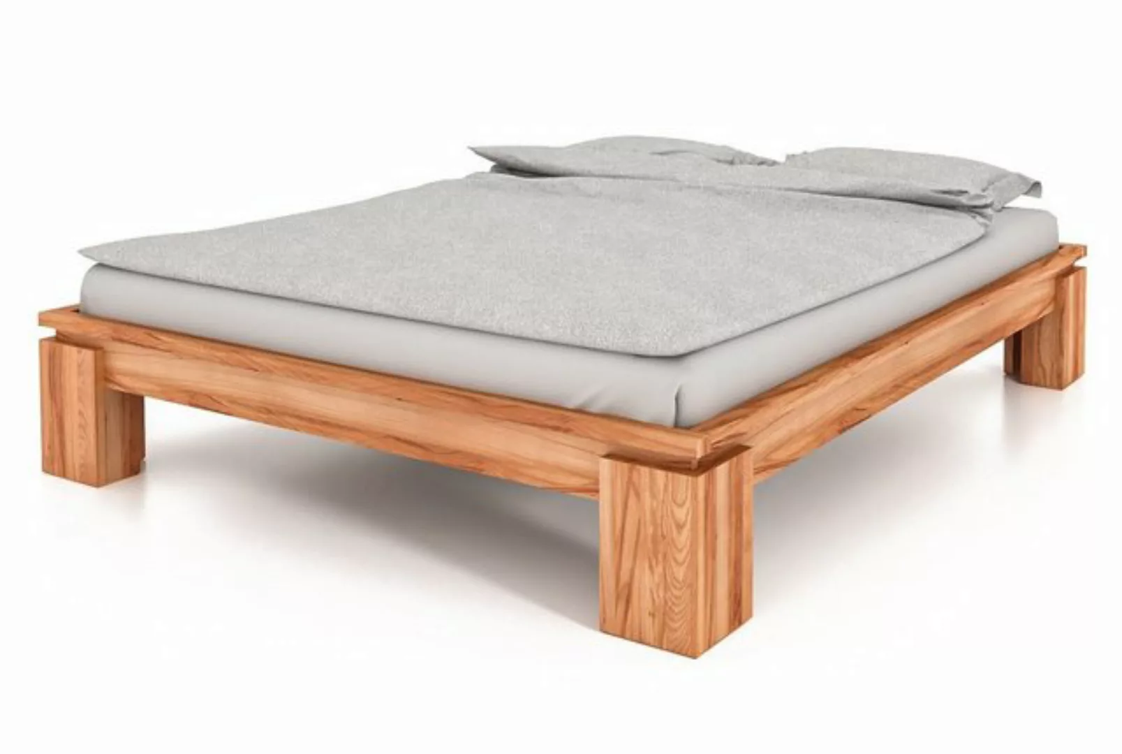 byoak Bett VINCI 120 x 210 aus Massivholz, ohne Kopfteil, Naturgeölt günstig online kaufen