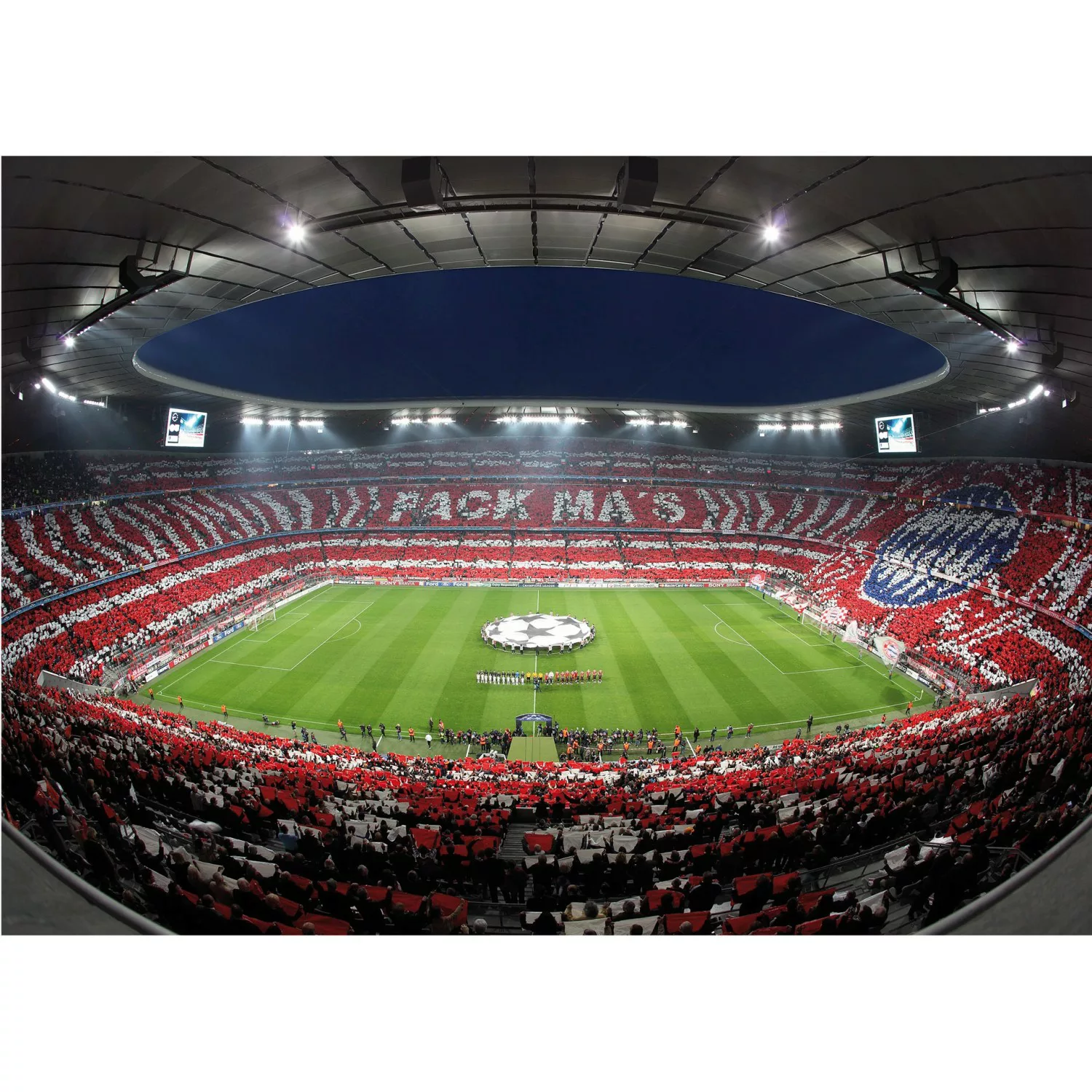Erfurt Fototapete Vlies FC Bayern Pack Mas 384 cm x 260 cm günstig online kaufen