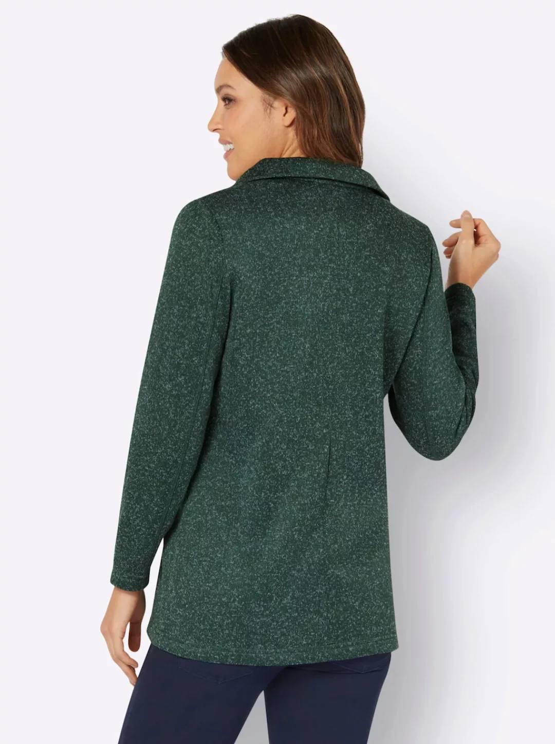 Classic Basics Strickfleecejacke, ohne Kapuze günstig online kaufen