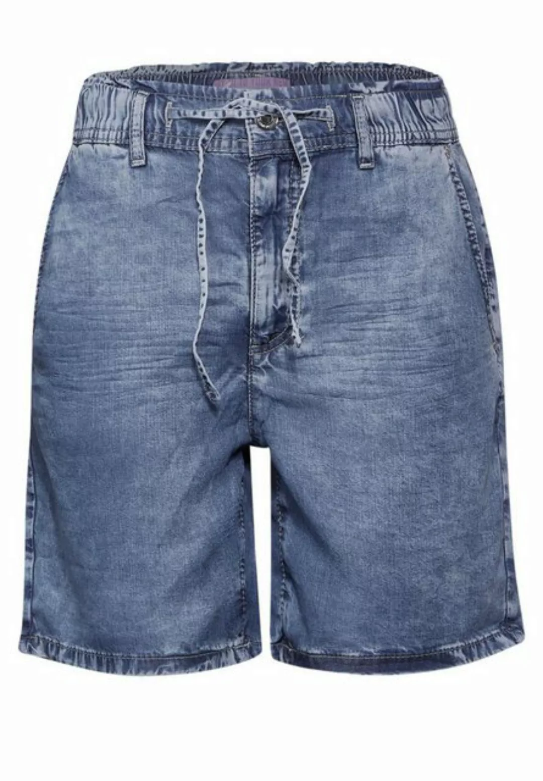 STREET ONE Stoffhose Style Denim-Bonny Shorts.loose günstig online kaufen