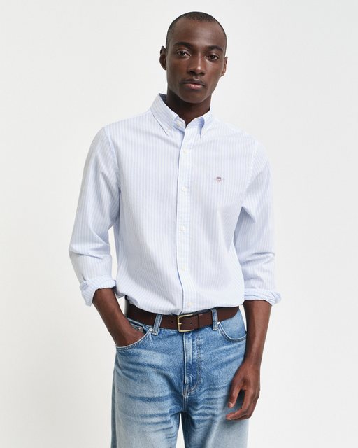 Gant Langarmhemd SLIM POPLIN STRIPE SHIRT günstig online kaufen