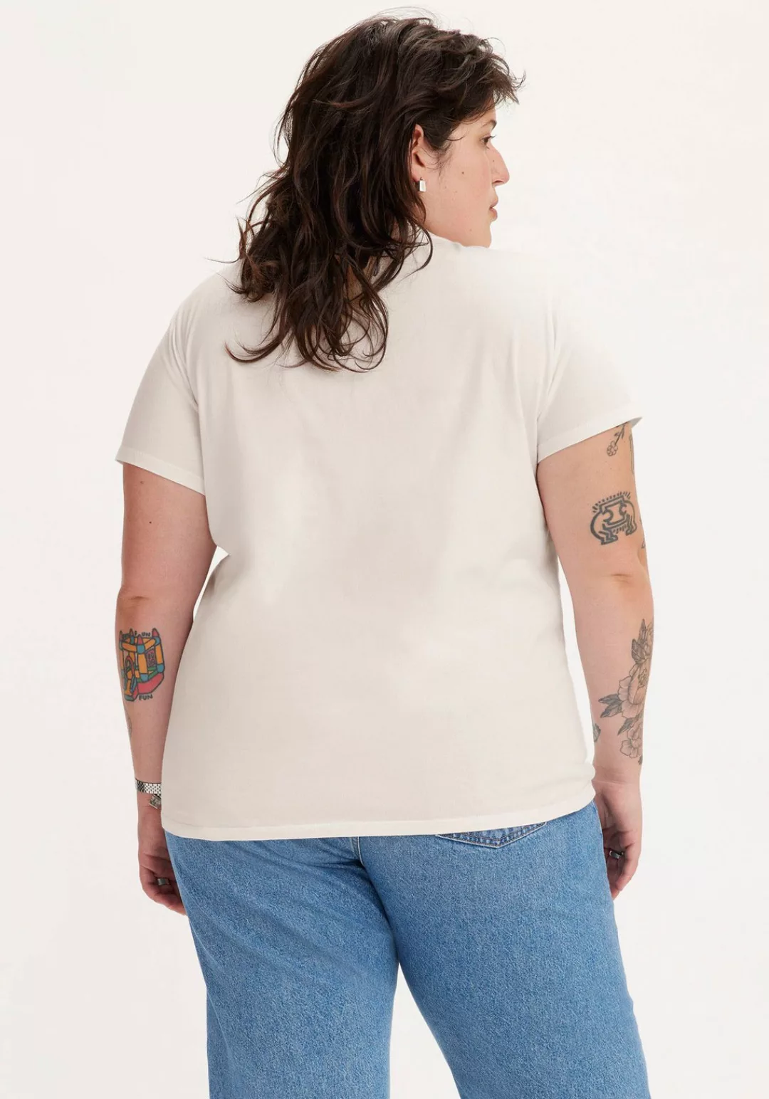 Levis Plus Rundhalsshirt "PL PERFECT TEE WHITES" günstig online kaufen