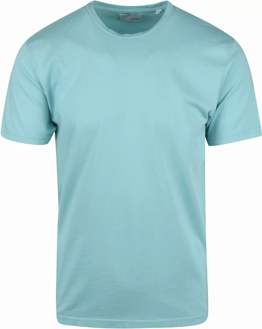 Colorful Standard Organisch T-shirt Blau - Größe XL günstig online kaufen