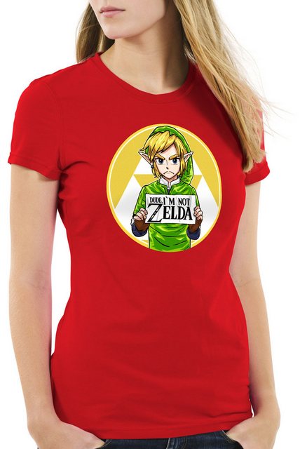 style3 T-Shirt I am not Zelda link prinzessin switch zelda link nintendo günstig online kaufen