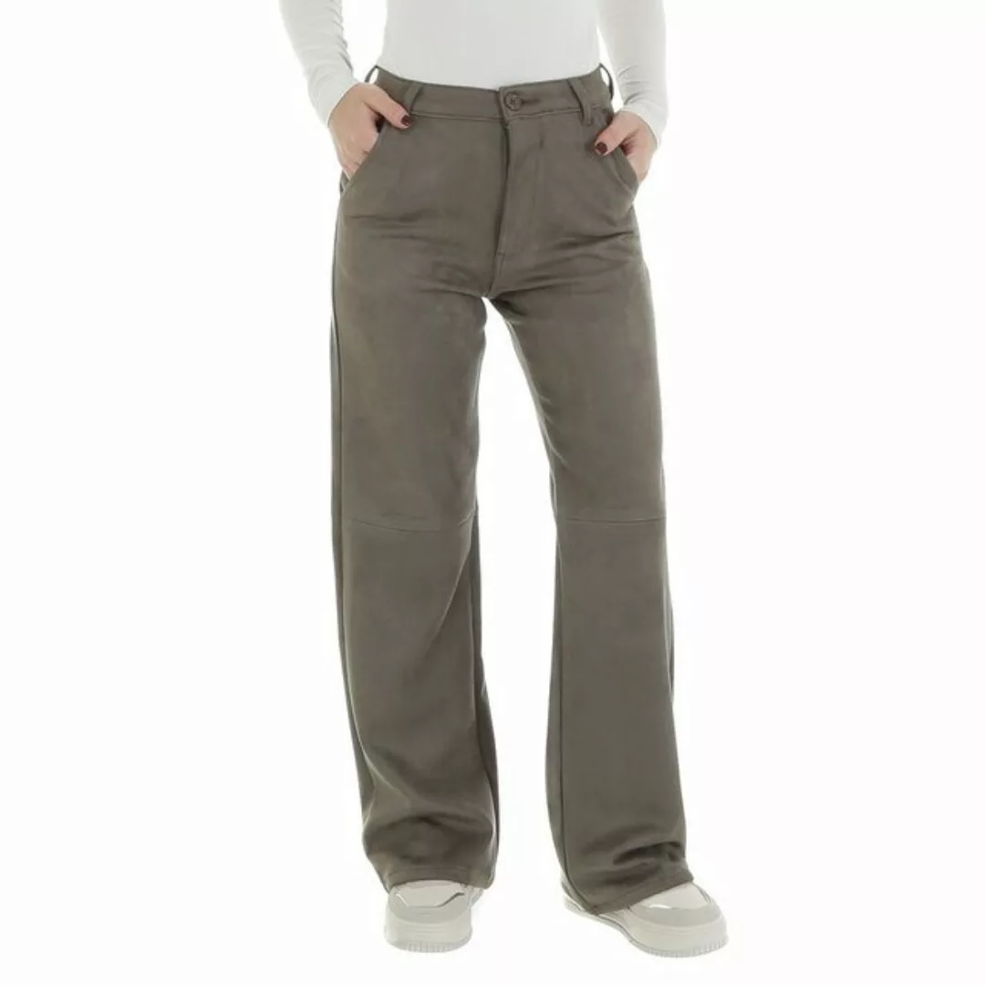 Ital-Design Lederimitathose Damen Freizeit (88836878) Stretch Hose in Leder günstig online kaufen