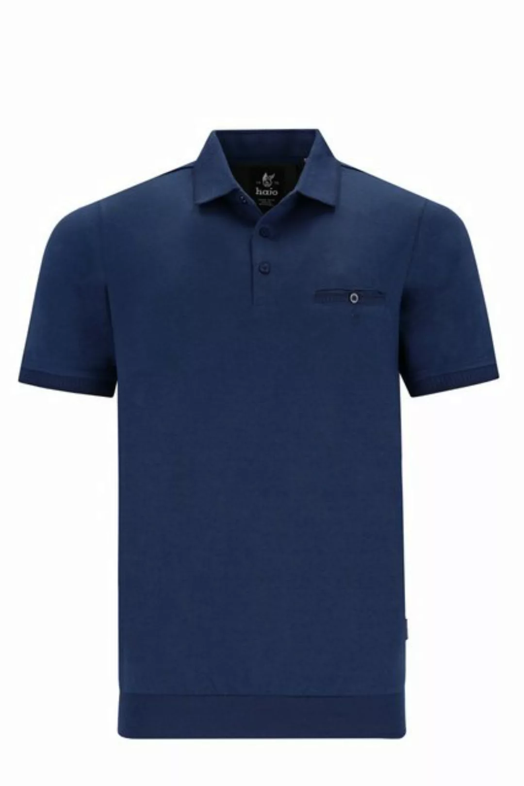 Hajo Poloshirt H Poloshirt Bund Stay FreshFeinpique marine günstig online kaufen