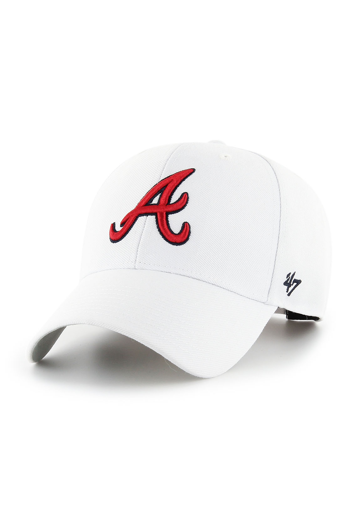 47 Brand Cap ATLANTA BRAVES B-MVP01WBV-WH Weiß günstig online kaufen